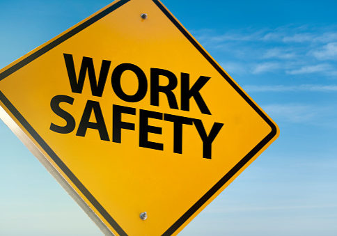 Work safety Warning sign Click for more
